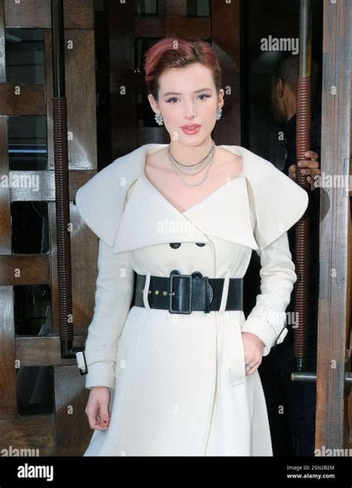 Actress Bella Thorne wears a pink bikini holding a plastic bag with suspicious contents cruising on a yacht with her mother in Miami. 11 Mar 2021 Pictured: Bella Thorne; Tamara Thorne. Photo credit: MEGA TheMegaAgency.com +1 888 505 6342 (Mega Agency TagID: MEGA738924_010.jpg) [Photo via Mega Agency]