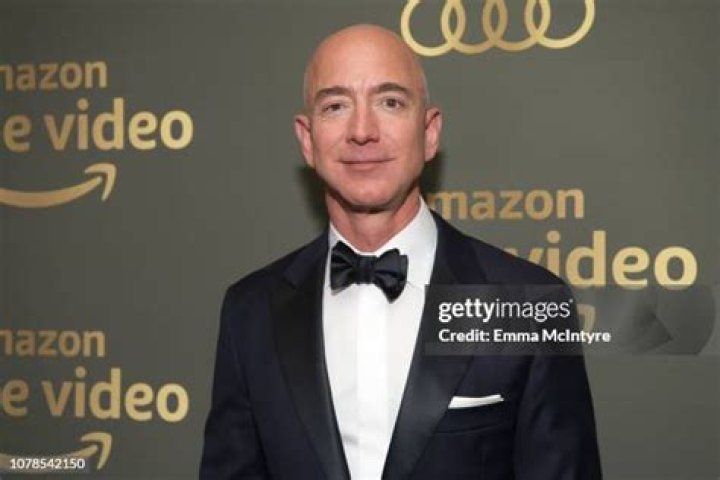 Amazon CEO, Jeff Bezos attends a commemoration ceremony held in front of Saudi consulate on the first anniversary of Saudi journalist Jamal Khashoggi's murder in Istanbul Anniversary of the assassination of Saudi dissident journalist Jamal Khashoggi, Istanbul, Turkey - 02 Oct 2019