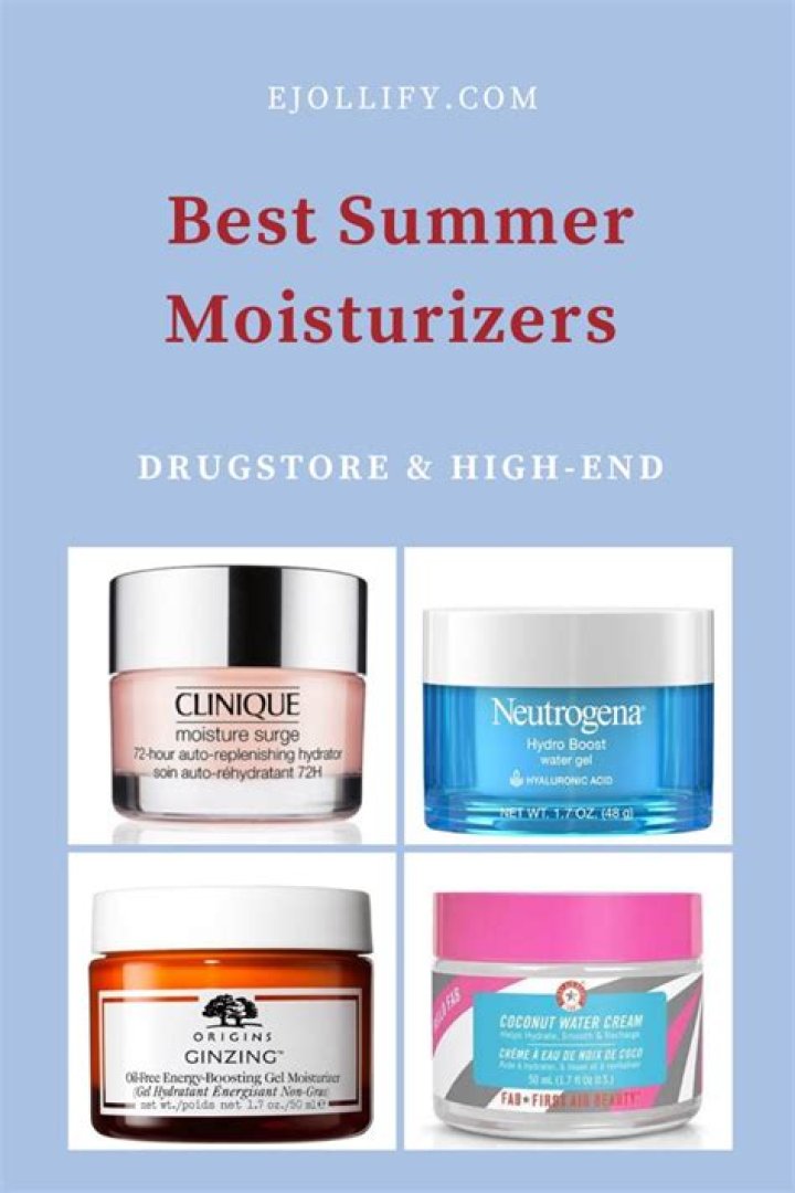 Best Summer Moisturizers