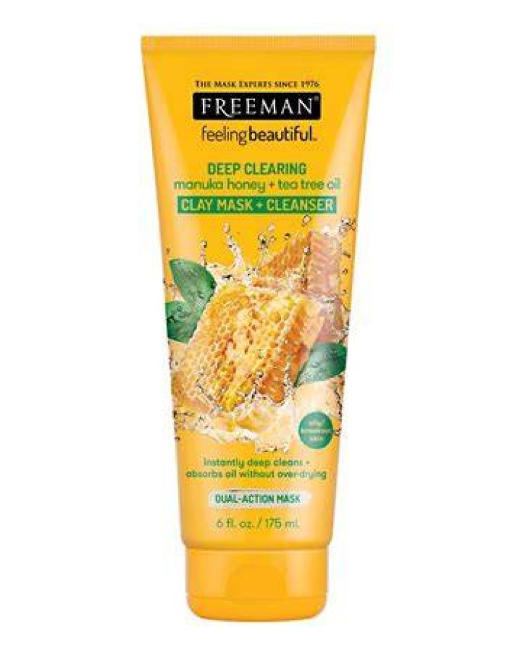 Freeman Feeling Beautiful DEEP CLEARING tea tree + blackberry SHEET MASK