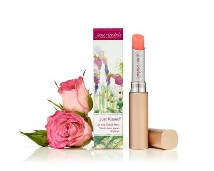 jane iredale Forever Pink Just Kissed&reg; Lip and Cheek Stain, $28, janeiredale.com