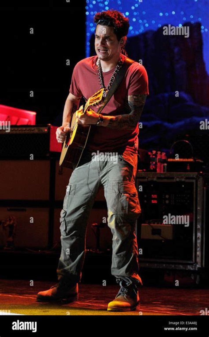 John Mayer Performs during the SOB Rock Tour, in Atlanta SOB Rock Tour - , Atlanta, United States - 08 Apr 2022