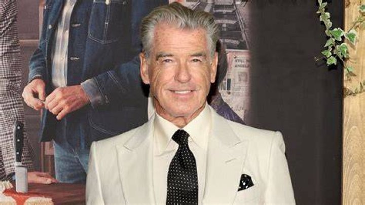 Pierce Brosnan looking buff