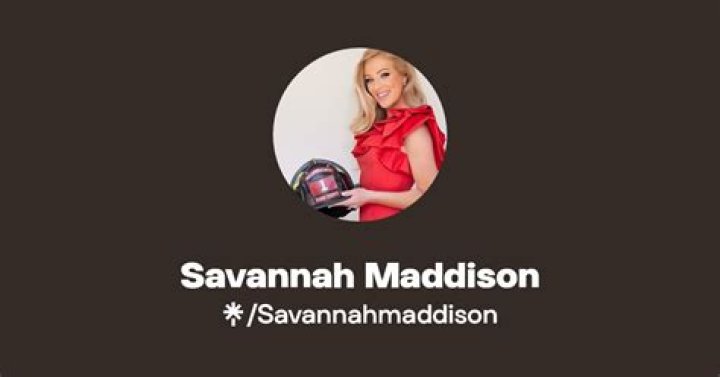 Savannah Maddison