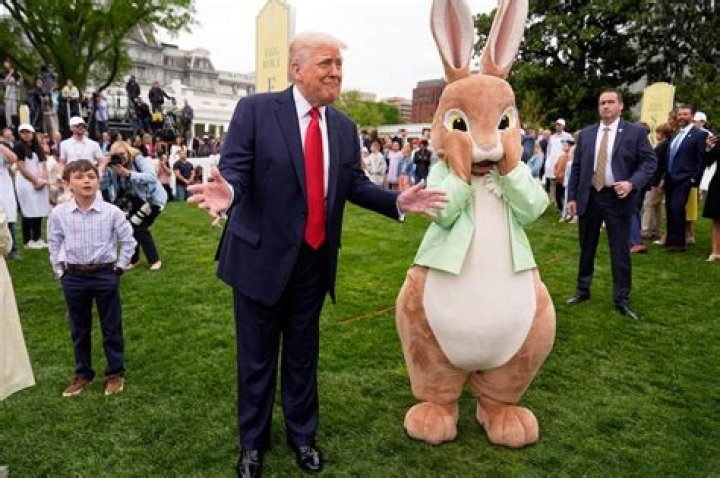 Trump Easter Egg Roll, Washington, USA &ndash; 02 Apr 2018